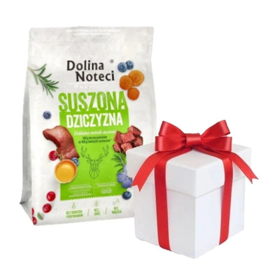 DOLINA NOTECI Premium Game - Trockenfutter für Hunde 3 kg + Überraschung für den Hund GRATIS!