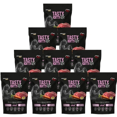 Tasty Dogs Life Junior Kalbfleisch in Geleeschale 10x150 g