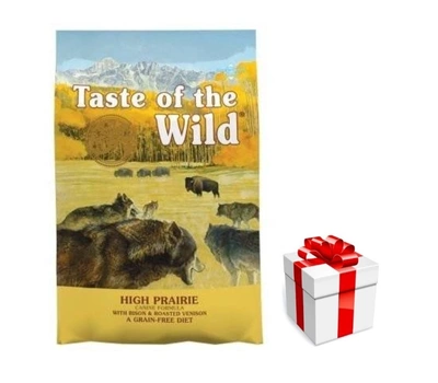 Taste Of The Wild High Prairie 5,6kg  + Überraschung für den Hund
