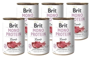 Brit Mono Protein Lamm 6X400g -2% RABATT AUF DAS SET