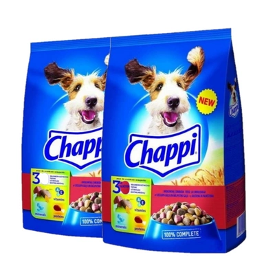 Chappi Hundetrockenfutter mit Rindfleisch, Geflügel und Gemüse  2x9kg + günstiger im Set