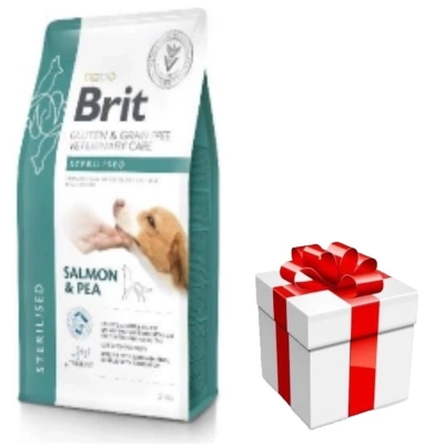 Brit GF Veterinary Diets Dog Gluten & Grain Free Sterilised 12kg + Überraschung für den Hund GRATIS!