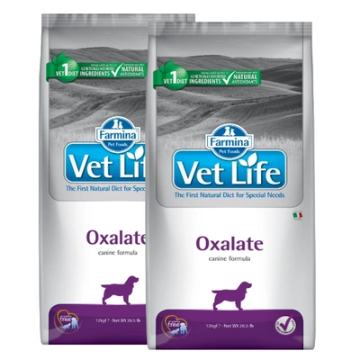 Farmina Vet Life Canine Oxalate Urinary 2x12kg