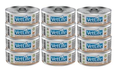 Farmina Vet Life Feline Convalescence 12x85g