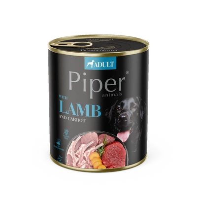 DOLINA NOTECI Piper für Hunde Lamm mit Karotte 800g