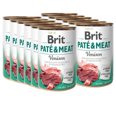 Brit Pate & Meat venison 12x400g