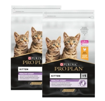 PRO PLAN Kitten Healthy Start Kitten Food reich an Huhn 2x10kg