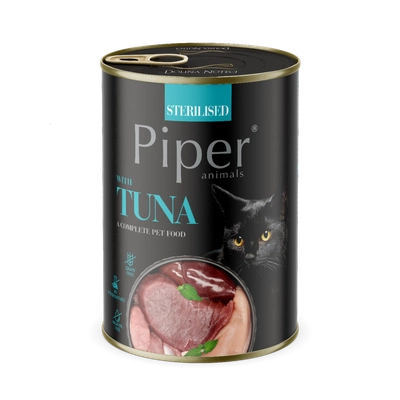 DOLINA NOTECI Piper für sterilisierte Katzen mit Thunfisch 400g
