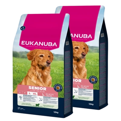 EUKANUBA Mature&Senior Large Lamm & Reis 2x12 kg