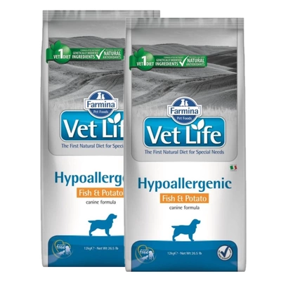 Farmina Vet Life Canine Hypoallergenic Fish&Potato 2x12kg