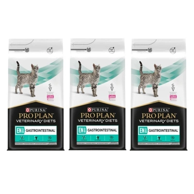 PURINA Pro Plan Veterinary Diets EN Magen-Darm-Katze 3x5kg