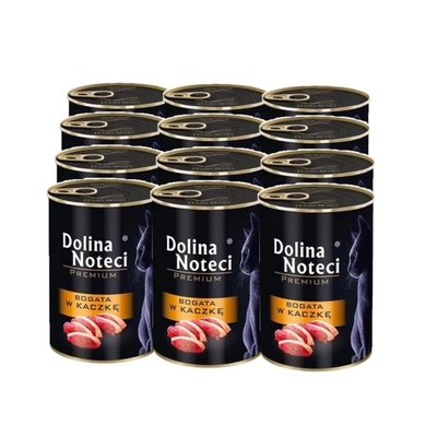 Dolina Noteci Premium Für entenreiche Katzen 12x400g