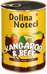 Dolina Noteci Superfood Känguru und Rindfleisch 400g