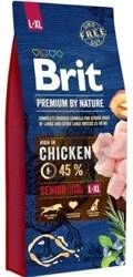 Brit Premium By Nature Senior L+XL mit Huhn 15kg