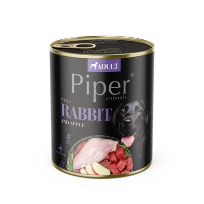 DOLINA NOTECI Piper für Hunde mit Kaninchen und Apfel 800g