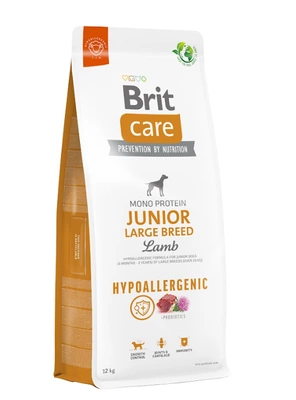 BRIT CARE Hund Hypoallergen Junior Große Rassen Lamm 12kg