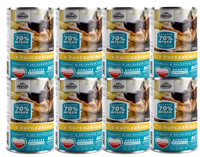 Frendi-Stücke in zarter Hühnersauce 8x1250g