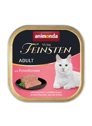 Animonda Vom Feinsten Adult Cat Turkey Hearts 100g
