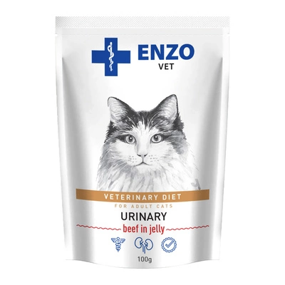 ENZO VET Urinary mit Rindfleisch in Gelee für Katzen 100g