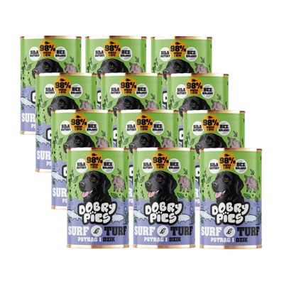 Dobry Pies Forelle und Wildschwein 12x400g