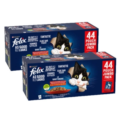 Felix Fantastischer Geschmacksmix in Gelee: 2x(44x85g)