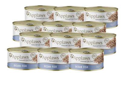 APPLAWS Ocean Fish In Broth Tin 12x156g