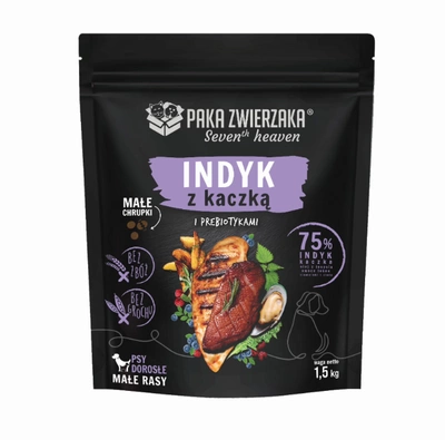 Paka Zwierzaka - Siebter Himmel - Pute & Ente MINI 1,5kg