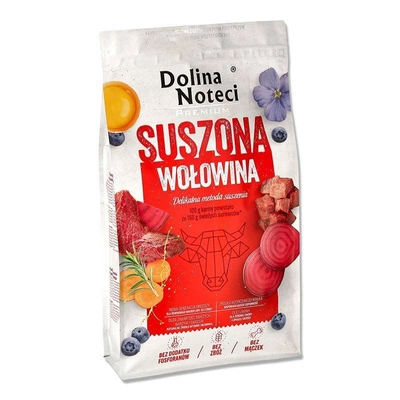 DOLINA NOTECI Premium Rind - Trockenfutter für Hunde 9kg