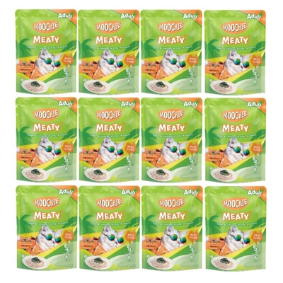 MOOCHIE Thunfisch & Wakame in Soße 12x70 g