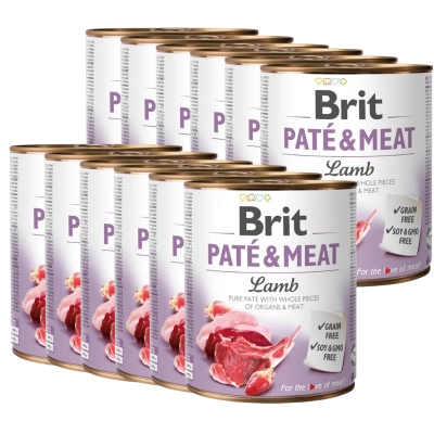 Britische Pastete & Fleisch Lamm 12x800g