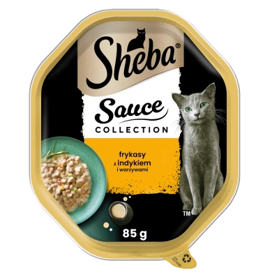 Sheba Sauce Speciale mit Putenfleisch und Gemüse 85g