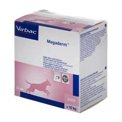 Virbac Megaderm 28x8 ml Nahrungsergänzungsmittel für Hunde 10-30 kg bei Hautproblemen