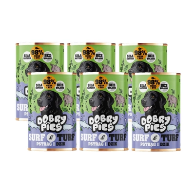 Dobry Pies Forelle und Wildschwein 6x400g