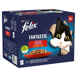 Felix Fantastic countryside flavours in jelly 24x85g