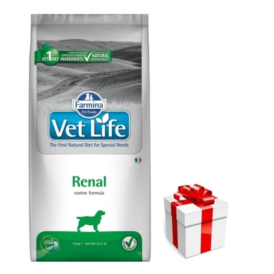 Farmina Vet Life Canine Renal 12kg + Überraschung für den Hund