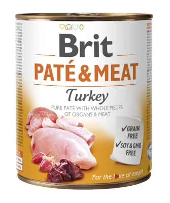 Brit Pastete & Fleisch Pute 800g