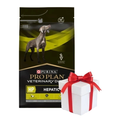 PURINA Pro Plan Veterinär-Diät HP Hepatisch 3kg + Überraschung für den Hund GRATIS!