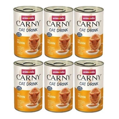 ANIMONDA Carny Cat Drink Huhn 6x140ml
