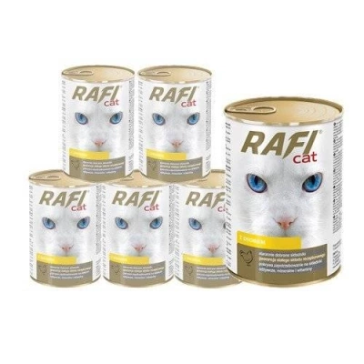 Dolina Noteci Rafi Katze mit Geflügel in Sauce 12x415g