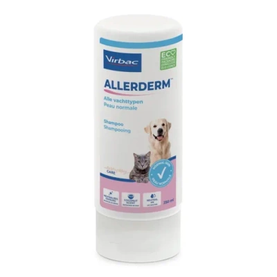 Virbac Allerderm Shampoo für normale Haut für Hunde und Katzen 250 ml