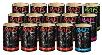 Rafi Classic MIX DER GESCHMACKSRICHTUNGEN in Soße 15x1240g