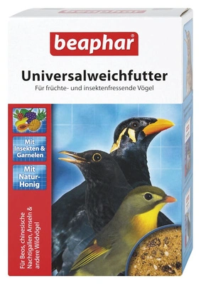 UNIVERSALWEICHFUTTER 1KG - universelles, weiches Vogelfutter