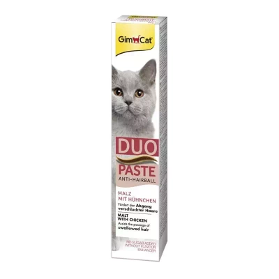 GIMBORN Gim Cat Paste Anti-Hairball Duo Malz mit Huhn 50g