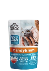 Frendi-Stücke in zarter Puten-Soße 100g