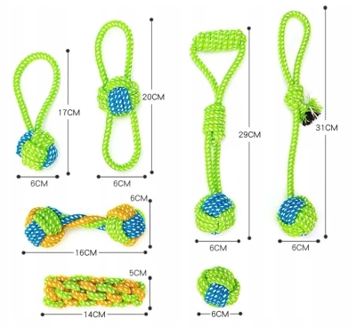 Hundespielzeug Seil - zufällig versandt
