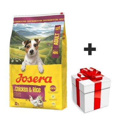 Mini Adult Chicken & Rice 10kg + Überraschung für den Hund