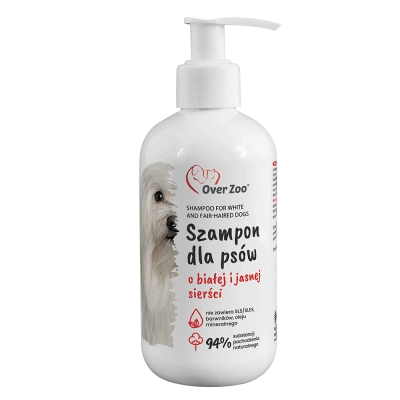 OVER ZOO Hundeshampoo für helles und weißes Haar 250ml