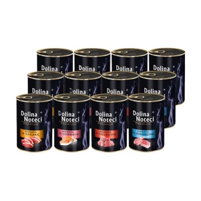 Dolina Noteci Premium für Katzen Geschmacksmischung 12x400g