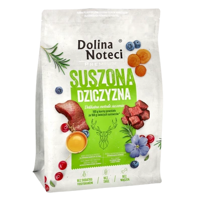 DOLINA NOTECI Premium Game - Trockenfutter für Hunde 3 kg