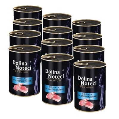 Dolina Noteci Premium Für Katzen mit viel Lammfleisch 12x400g